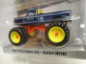 Dodge Ram D-250 1986 Greenlight azul '86 intención mortal Kings of Crunch S13 - Imagen 1 de 4