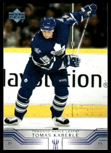 2001-02 Upper Deck #393 Tomas Kaberle Toronto Maple Leafs Hockey Card - Bild 1 von 2