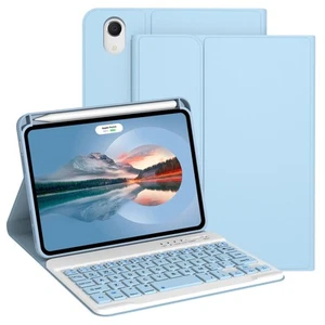 Keyboard Case for iPad Mini 7th Generation (A17 Pro) 2024 / 6th Gen 2021 8.3 ... - Picture 1 of 7