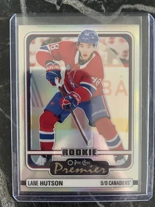 2024-25 Platinum OPC Premier Rookie #OP21 Lane Hutson Montreal Canadiens - Imagen 1 de 2