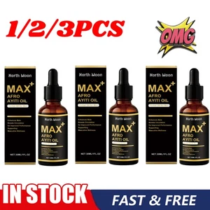 1-3X Max+ Afro Ayiti Oil Herbal Oil for ManEnhances Male BoostsCirculation - Picture 1 of 18