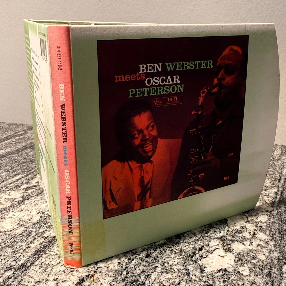 Ben Webster Meets Oscar Peterson 1959 Jazz Verve Remastered HIFI Audiophile QC Foto 1 de 4