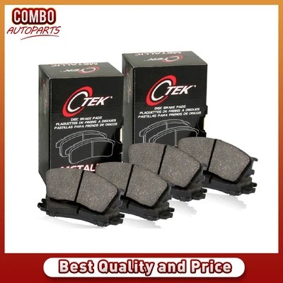 Front Rear Disc Brake Pad Set fits 2010-2017 Mercedes-Benz Sprinter 3500 - Image 1 of 4