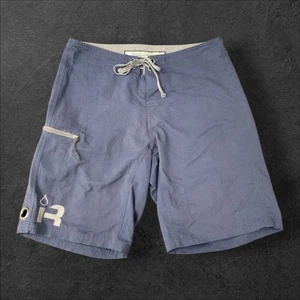 Pantalones Cortos Immersion Research Para Hombre 34 Cintura Azul Cordón Senderismo Natación - Imagen 1 de 9