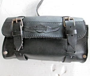 Harley Davidson Front Fork Saddlebag Saddle Bag Storage Pouch Small C71 - Bild 1 von 13