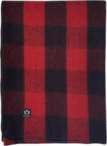 Wool Blanket Warm Thick Washable Great for Outdoors Travel Survival Kits - Picture 1 of 8