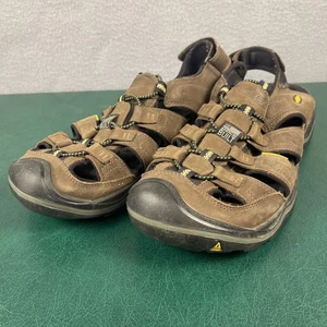 KEEN Targhee III Sandals Men's Sz 12 Bison Brown Medium Width Closed Toe Hiking - Picture 1 of 7