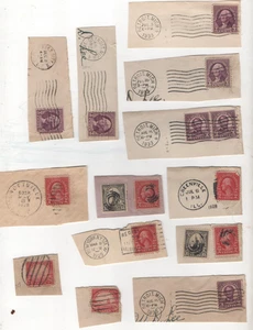 US STAMPS Nice Lot of 1920's-30's Used w/ Dated Postmarks (Bin#5) - Picture 1 of 1