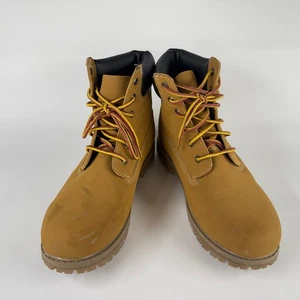 Botas de trabajo Ozark Trail para hombre talla 11,5 bronceado trigo con cordones impermeables hechas por todo el hombre - Imagen 1 de 7