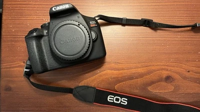 Cámara réflex digital Canon EOS Rebel T7 24,1 MP - negra (Kit con lente 18-55) Foto 1 de 4