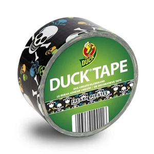 Duck Tape Piraten Motiv Totenkopf 10m - Klebeband Gewebeband Panzerband - Bild 1 von 3