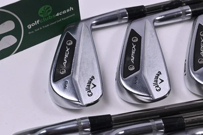 Callaway Apex MB 24 Irons / 4-PW / Stiff Flex UST Mamiya Recoil Prototype 100 - Image 1 of 4