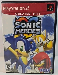 Sonic Heroes (Sony PlayStation 2 PS2 Game)  Greatest Hits CIB Complete Tested  - Picture 1 of 4