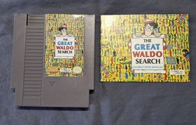 The Great Waldo Search NES (Authentic, Tested.) Comes with Instructions.