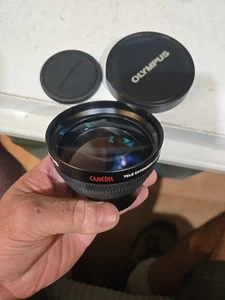 OLYMPUS CAMEDIA TCON-14B TELE EXTENSION LENS PRO (1.4X) 62MM/86MM JAPAN  (H) - Picture 1 of 5