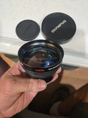 OLYMPUS CAMEDIA TCON-14B TELE EXTENSION LENS PRO (1.4X) 62MM/86MM JAPAN  (H) - Image 1 of 4