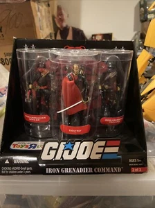 G.I.Joe 2008 Iron Grenadier Command 3 of 3 Toys R Us Exclusive - Picture 1 of 5