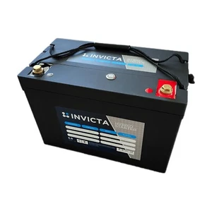 Invicta SNLHMAXL 12.8v 80Ah 1400cca Hybrid Starter (LiFePO4) Battery - Picture 1 of 2