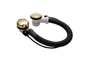 Extended Bath  Pop Up  Waste and Overflow GOLD - Picture 1 of 1