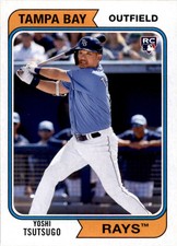 2020 Topps Archives #135 Yoshi Tsutsugo RC Tampa Bay Rays