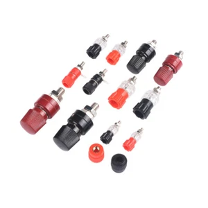 3/4/5/6/7.5 mm Binding Post Amplifier Terminal Screw AC Power Audio Adapter - Picture 1 of 13