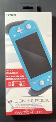 Nyko Shock 'N' Rock for Nintendo Switch LITE [ BLACK ] NEW - Image 1 of 4