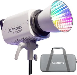Godox LA300R 300W RGBWW Full Color Led Video COB Light 1800K-10000K Bowens Mount - Picture 1 of 13