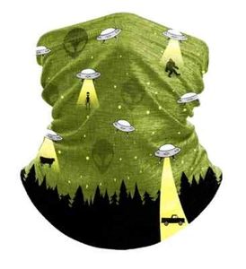 Polaina UFO Bigfoot Adulto Talla Única Ocean Beach Aliens Out There Moda Nueva - Imagen 1 de 2