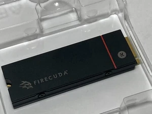 Seagate FireCuda 530 SSD Heatsink 1TB M.2 PCIe G4X4 (NVMe) For PS5 / PC - Photo 1/5