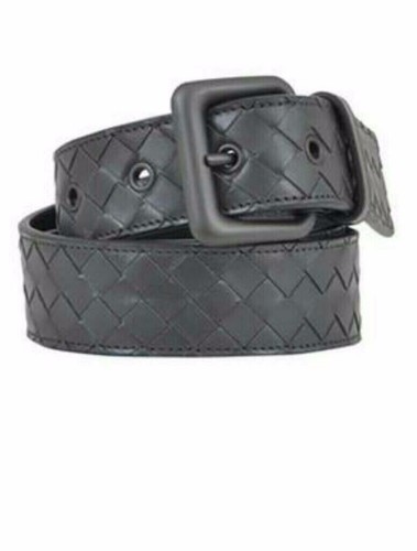 BOTTEGA VENETA Cintura uomo classica Botte Veneta taglia 85 in grigio ardoise ef 23