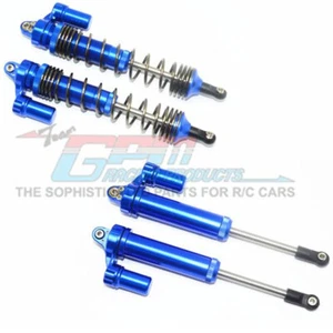 GPM Alum Front L-Shape Piggy Back Damper 135mm Azul : Unlimited Desert Racer - Imagen 1 de 3