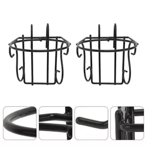 2Pcs Flower Pot Hanging Rack Railing Hanging Flowerpot Stand Balcony Rack - Picture 1 of 13