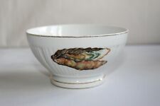 Petit bol vintage en porcelaine de Limoges décor crustacés diamètre 12 cm