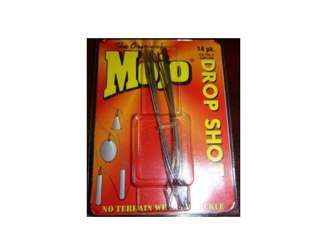 Mojo Universal Drop Shot Wires 14-pack Fishing Weight Rigging FAST SHIP! D74 - Image 1 of 1