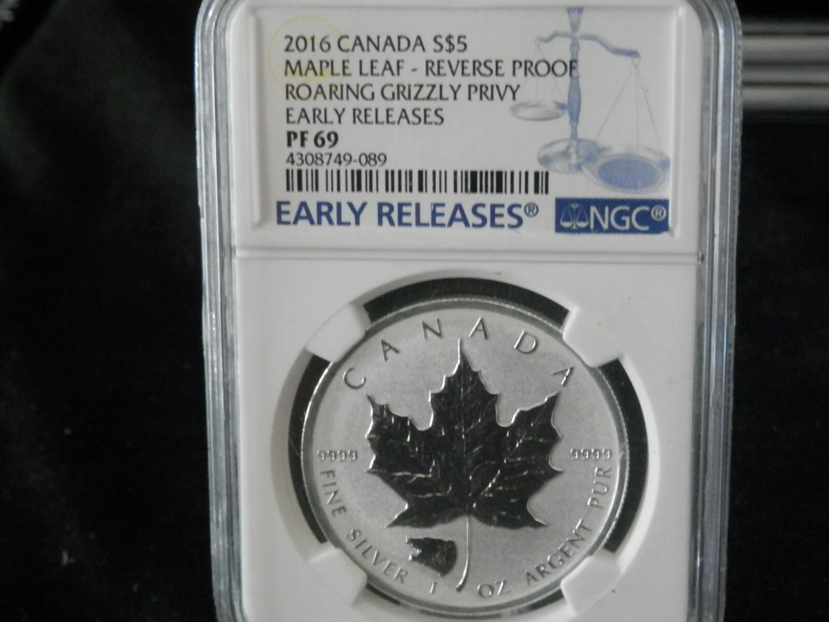 Canadian Maple Leaf Proof 2016 Silver Bullion Coins for sale | eBay