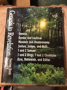 Genesis to Revelation Volume 1-4: Genesis - Revelation Teacher Books - Picture 1 of 12