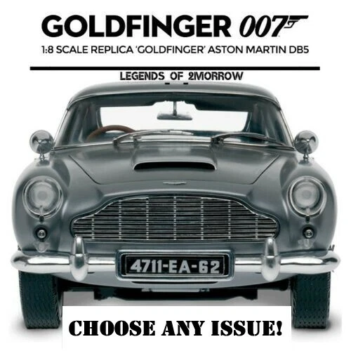 EAGLEMOSS BUILD YOUR OWN JAMES BOND 007 ASTON MARTIN DB5 - CHOOSE ANY ISSUE - Image 1 of 1