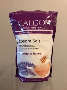Calgon Take Me Away Relaxing Soak Epsom Salt LAVENDER VANILLA DAMAGED PACKAGING - Picture 1 of 4