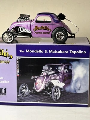 Precision Miniatures 1:18 Scale Mondella & Matsubara Fiat Topolino Drag Car - Image 1 of 4