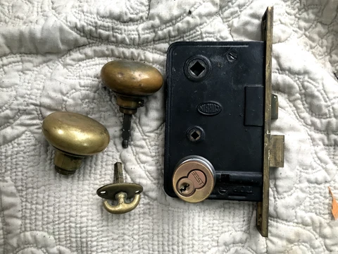 CORBIN DOUBLE KEYED ENTRY MORTISE LOCK Cover
