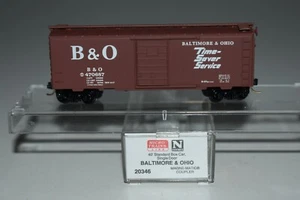 N Scale MTL 20346 Baltimore & Ohio 40' Single Door Boxcar 470687 C22047 - Picture 1 of 2