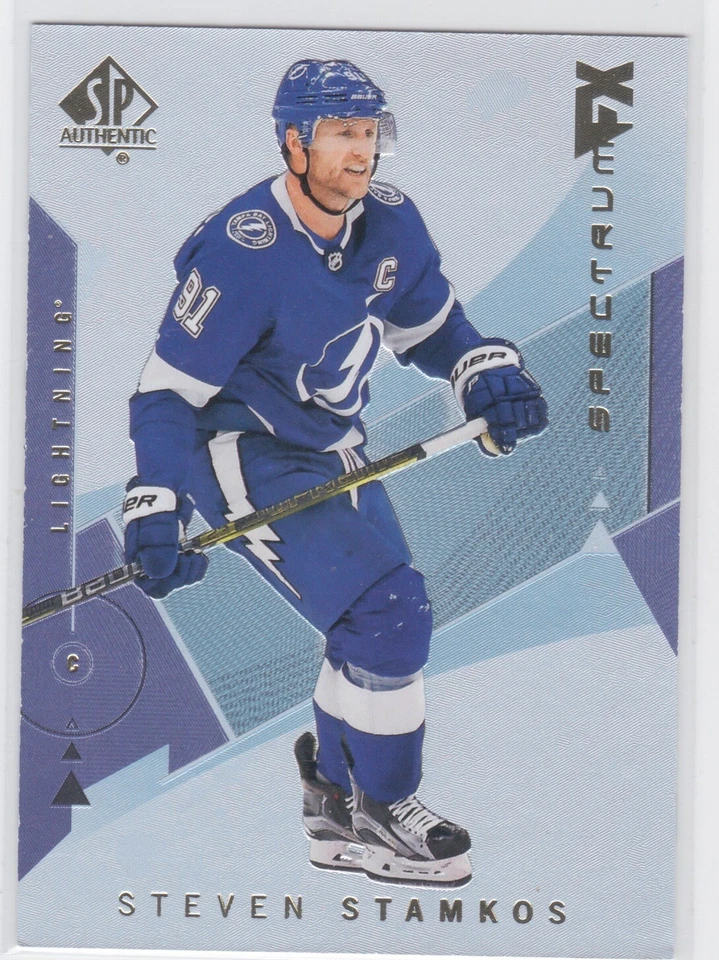 18/19 SP AUTÉNTICO...STEVEN STAMKOS...SPECTRUM FX...TARJETA # S-15...LIGHTNING Foto 1 de 1