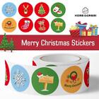 Christmas Stickers Merry Xmas Labels Happy Holidays Ne Gifts Cards ?2` M7p5