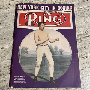November 1946 The Ring Boxing Magazine John C Heenan / Joe Louis / Max Baer - Picture 1 of 22