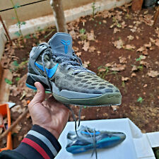 Nike Zoom Kobe VII 7 Shoes Grey Blue Mens System Snow Leopard Size 11.5 US