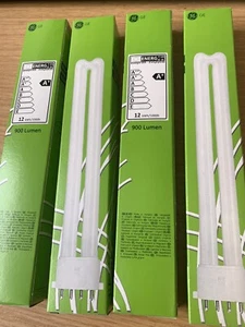 **4 Off** GE F11BX/840/4P BIAX S/E 11W  6500K 4PIN  FLUORESCENT - Picture 1 of 4