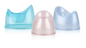 Asiento de entrenamiento para orinal Nuby - lavabo extraíble - base antideslizante - niños y niñas - Imagen 1 de 9