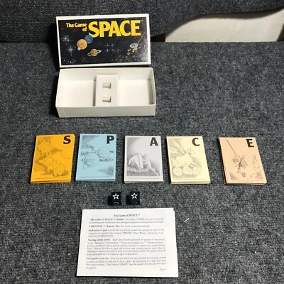 The Game Of Space Other Worlds 1994 Complete Card Game Vintage - Image 1 of 4