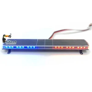 Warning Light Flash Bar LED for 1/14 RC Tractor Truck Hydraulic Dump Car Model - Picture 1 of 5