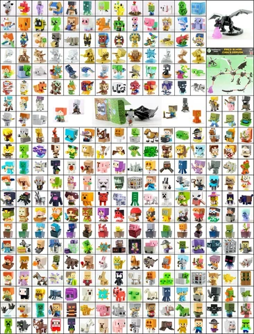 Minecraft Mini Figure Series 1 2 3 4 5 6 7 8 9 10 11 12 13 14 15 16 17 18 19 Cover